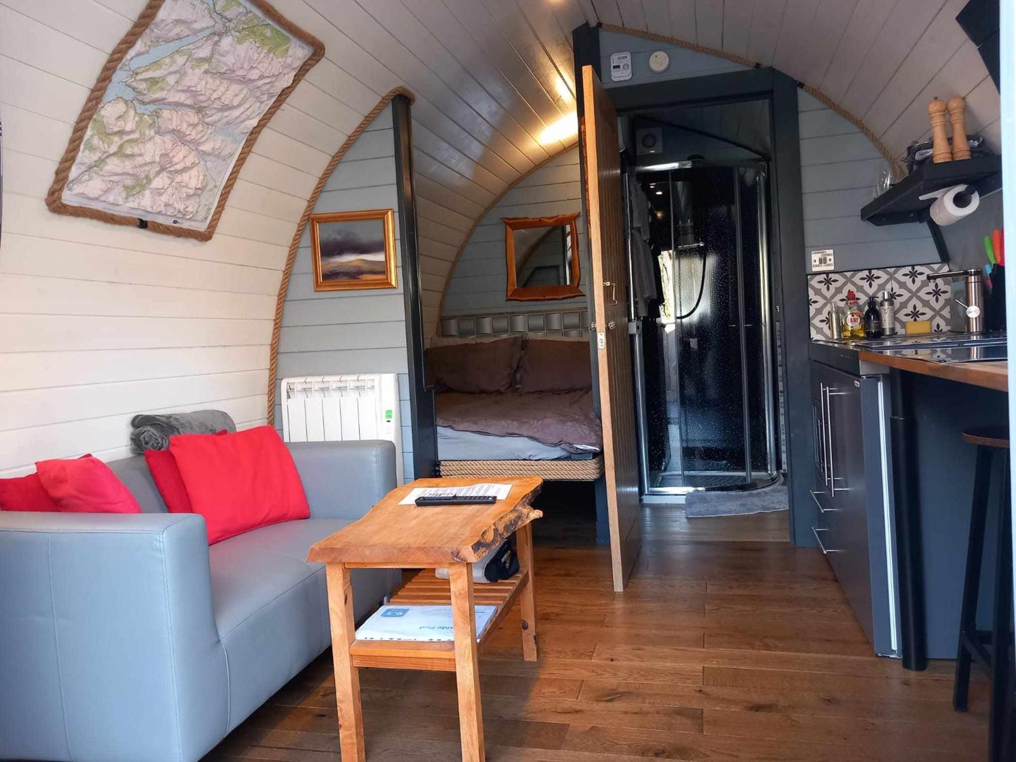 Riverside Pod, West Highland Way Holidays كينلوشليفن المظهر الخارجي الصورة