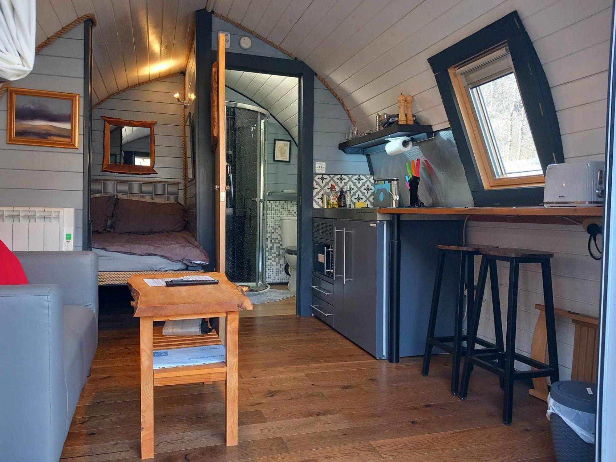 Riverside Pod, West Highland Way Holidays كينلوشليفن المظهر الخارجي الصورة