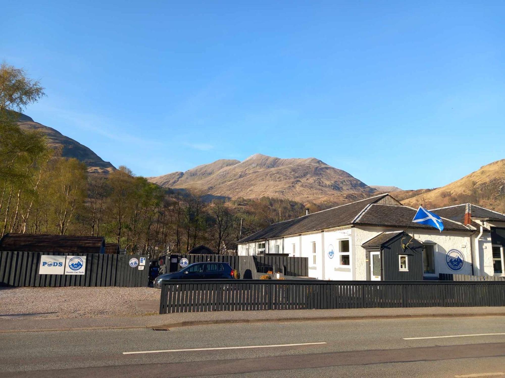 Riverside Pod, West Highland Way Holidays كينلوشليفن المظهر الخارجي الصورة